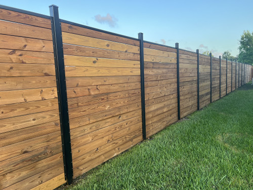 Industrial Horizontal Channel Kit for 7' high fence